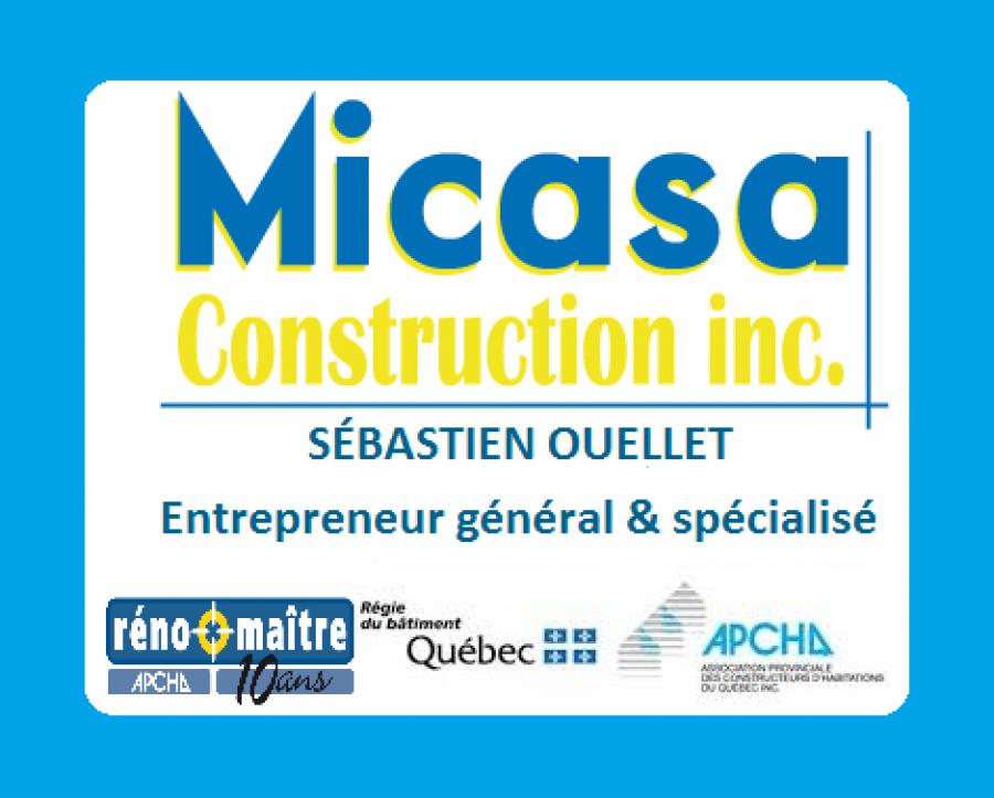 Construction Rénovation Lac-Beauport Québec. Logo